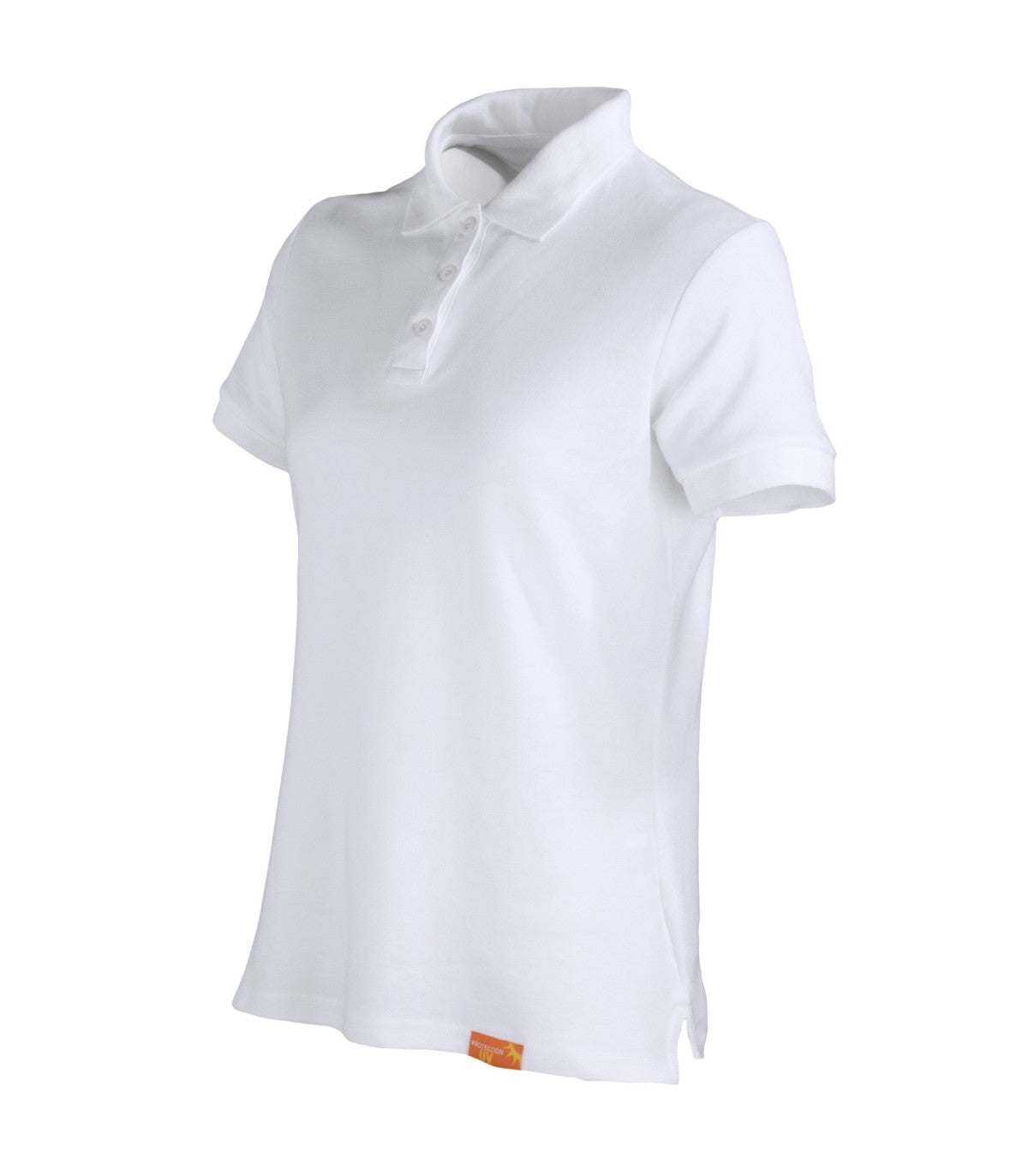POLERA POLO MANGA CORTA MUJER 80-20