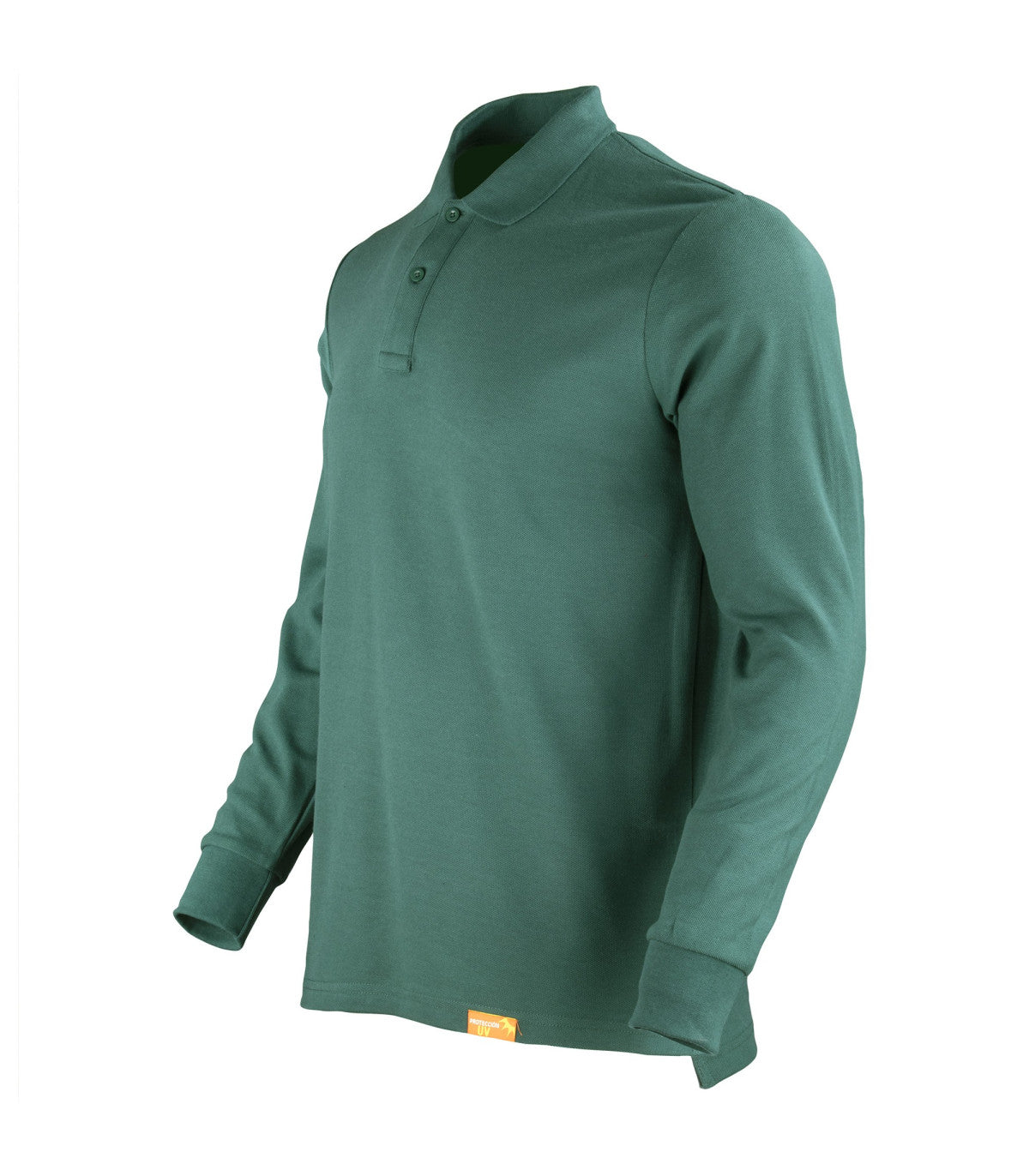 POLERA POLO MANGA LARGA HOMBRE 80-20