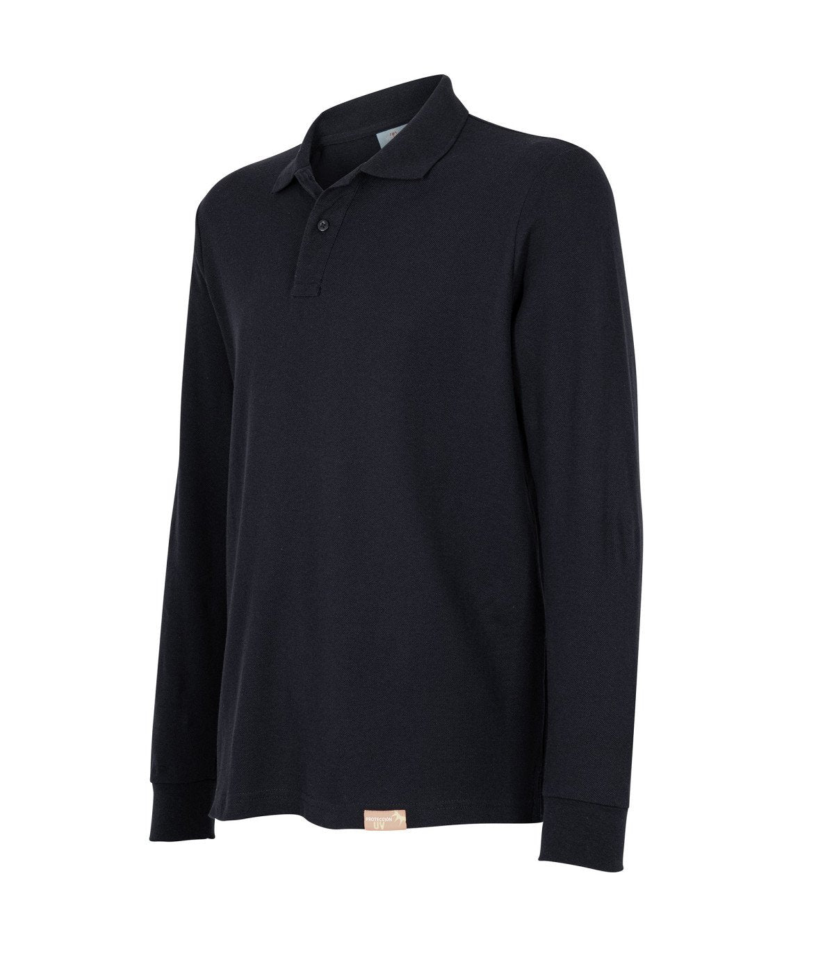 POLERA POLO MANGA LARGA HOMBRE 80-20