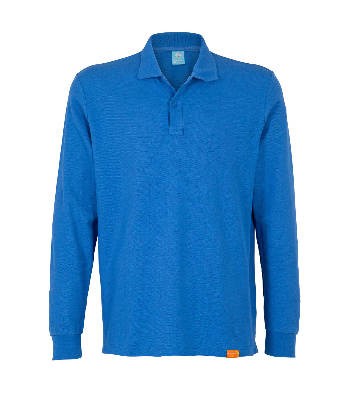 POLERA POLO MANGA LARGA HOMBRE 80-20