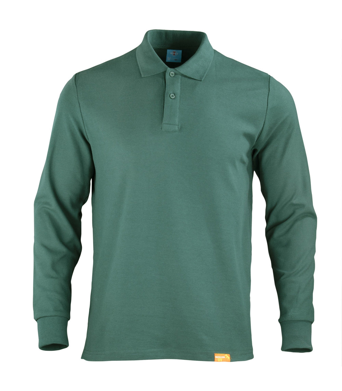 POLERA POLO MANGA LARGA HOMBRE 80-20