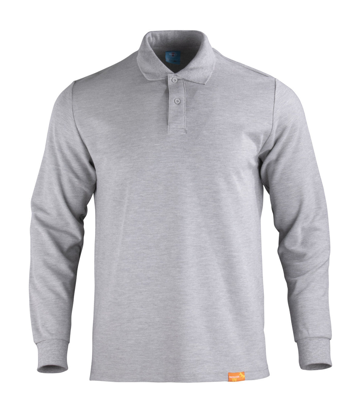 POLERA POLO MANGA LARGA HOMBRE 80-20