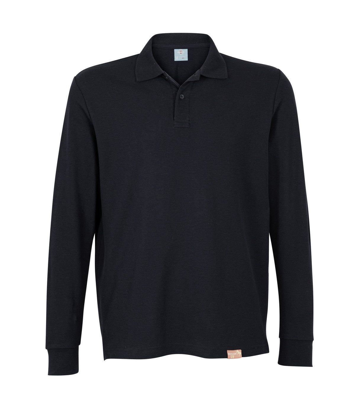 POLERA POLO MANGA LARGA HOMBRE 80-20