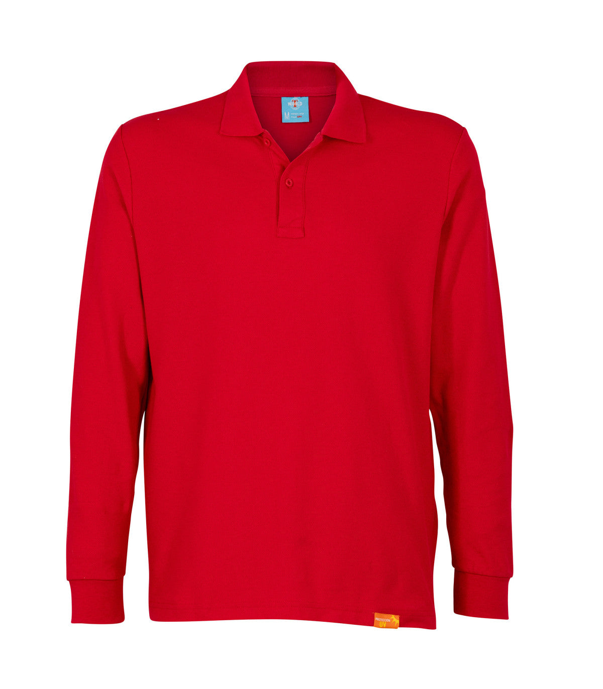 POLERA POLO MANGA LARGA HOMBRE 80-20