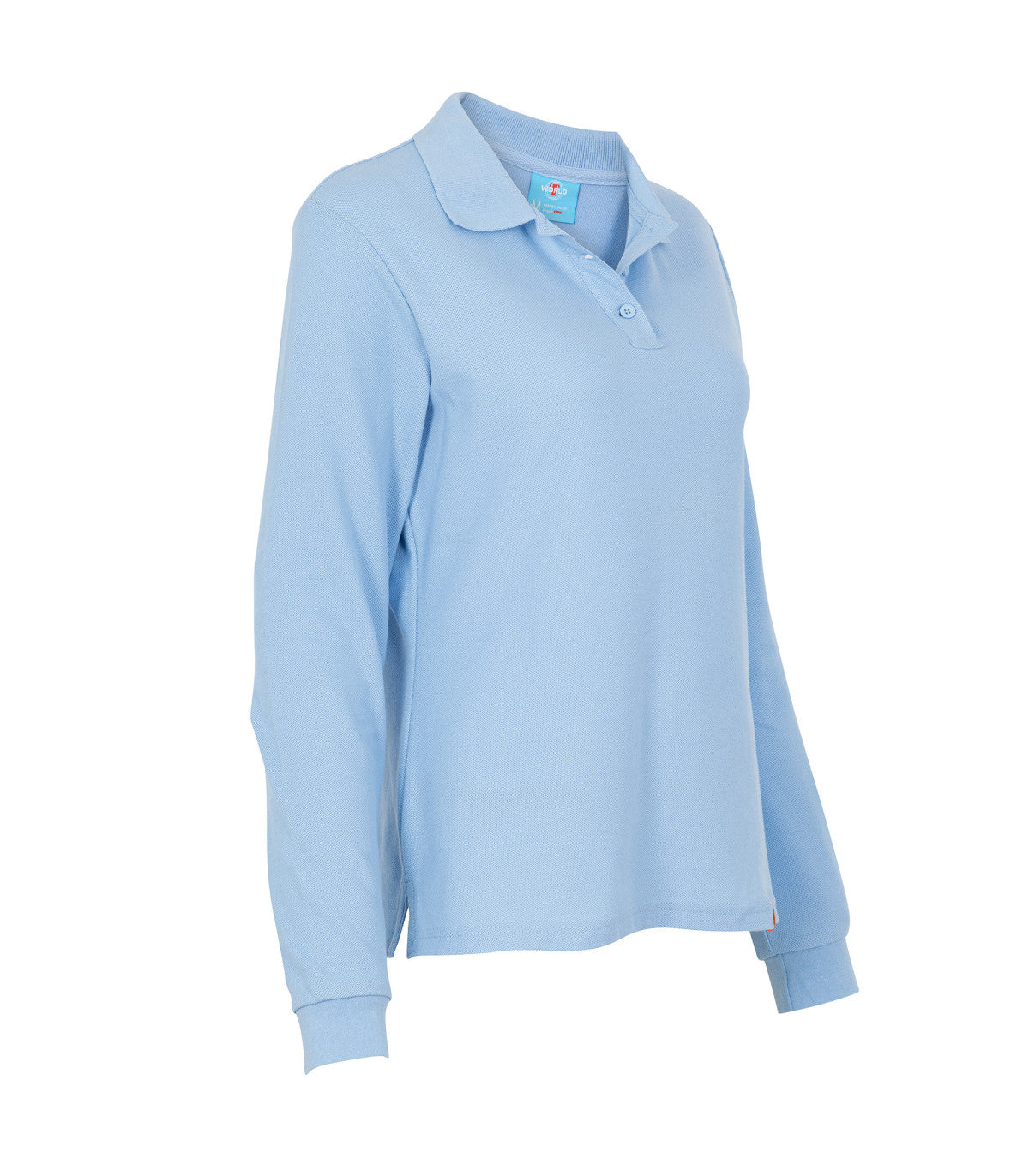 POLERA POLO MANGA LARGA MUJER 80-20