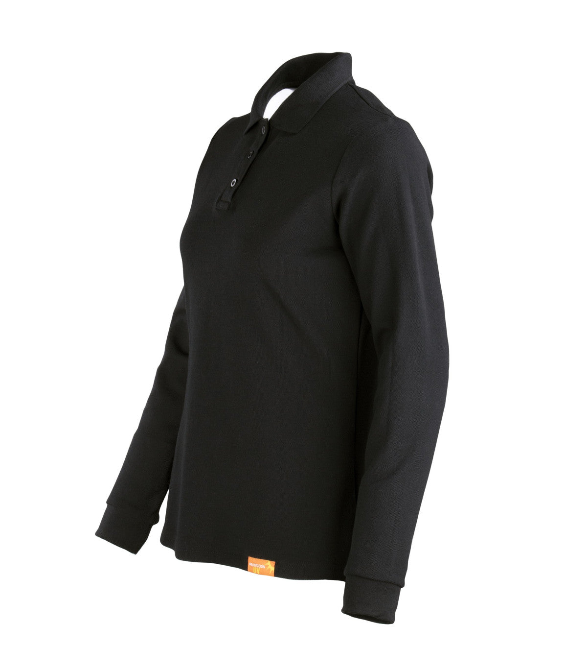 POLERA POLO MANGA LARGA MUJER 80-20