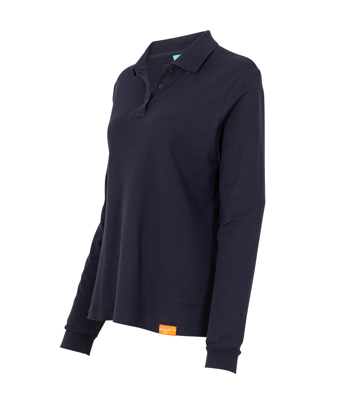 POLERA POLO MANGA LARGA MUJER 80-20
