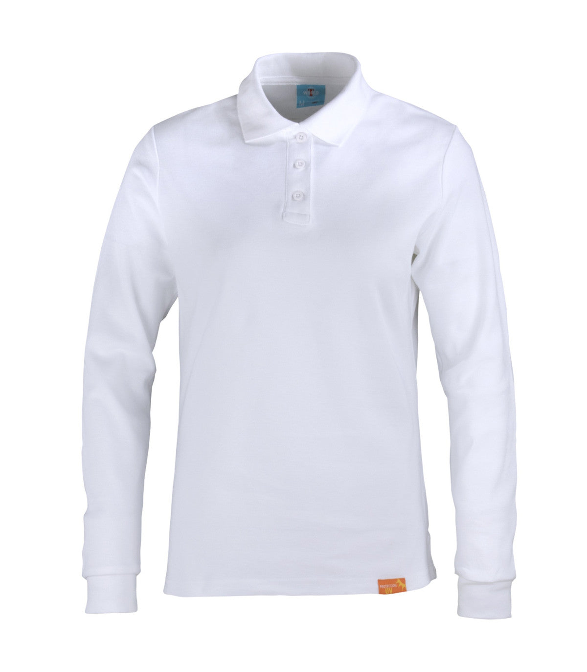 POLERA POLO MANGA LARGA MUJER 80-20