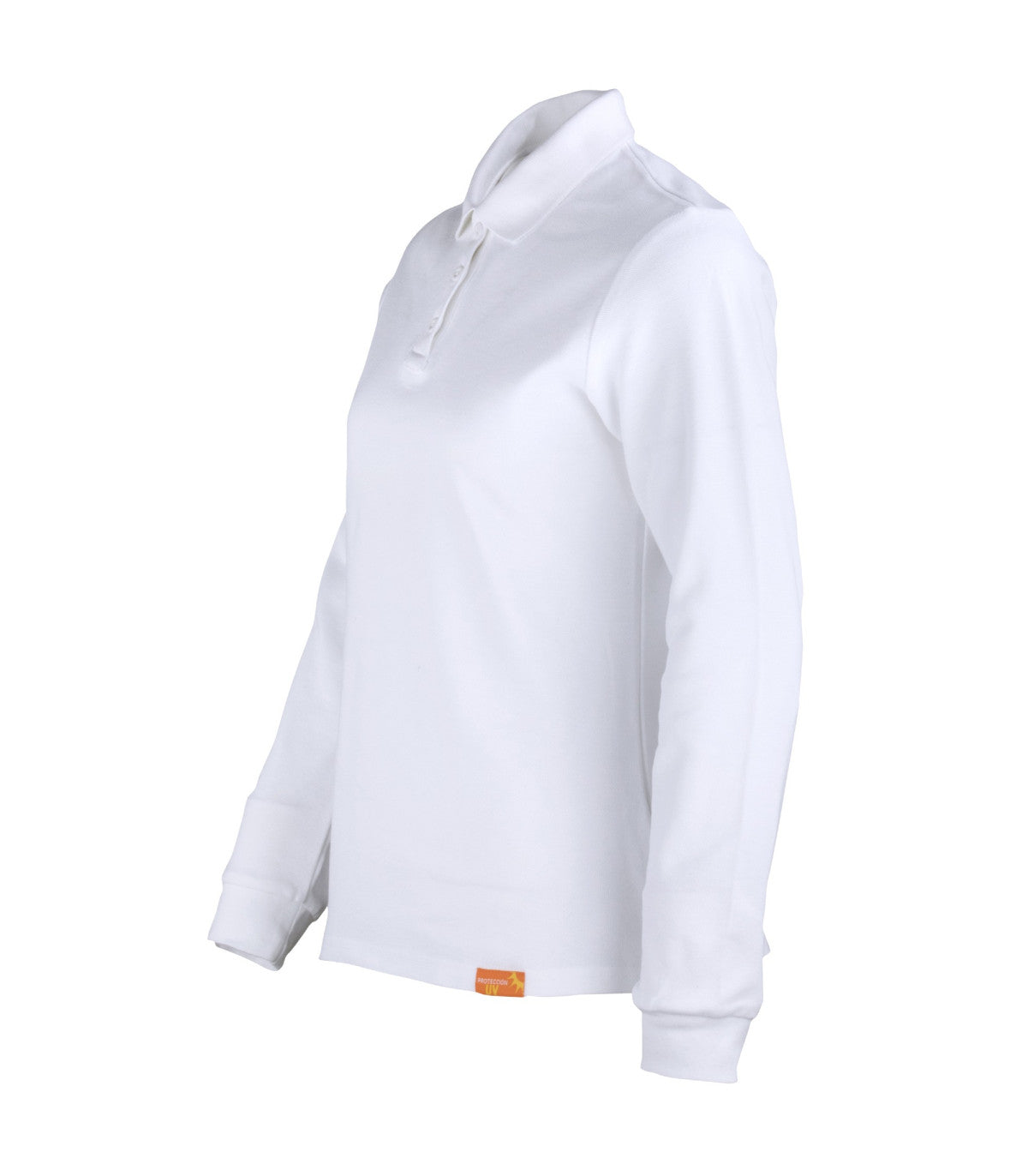 POLERA POLO MANGA LARGA MUJER 80-20