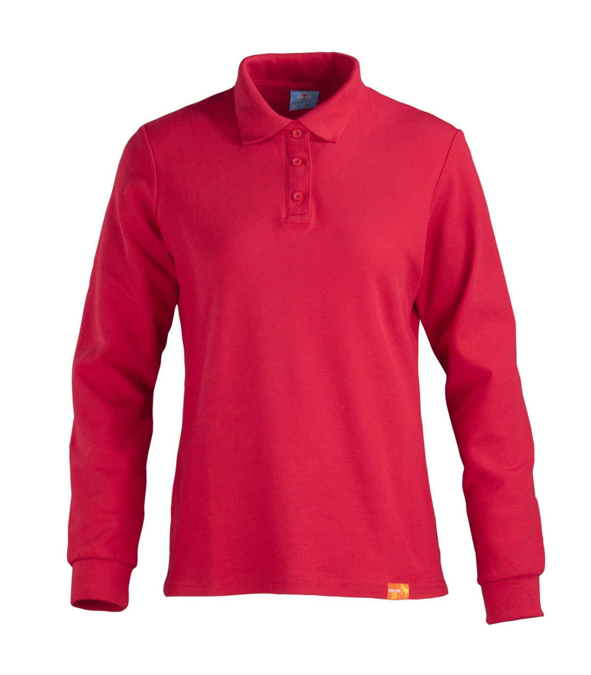 POLERA POLO MANGA LARGA MUJER 80-20