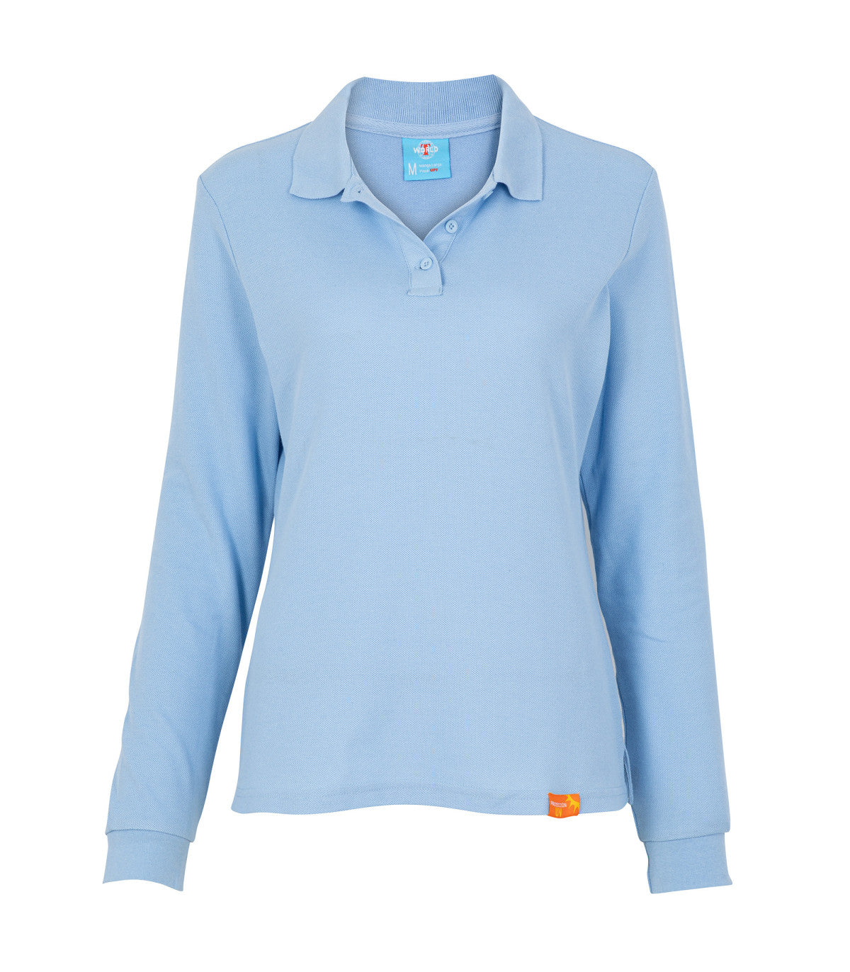 POLERA POLO MANGA LARGA MUJER 80-20