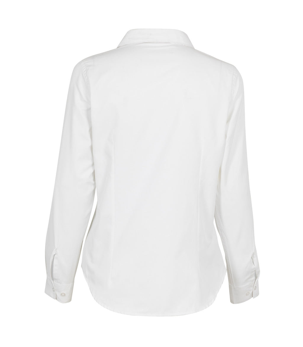 BLUSA OXFORD LIGHT MANGA LARGA MUJER