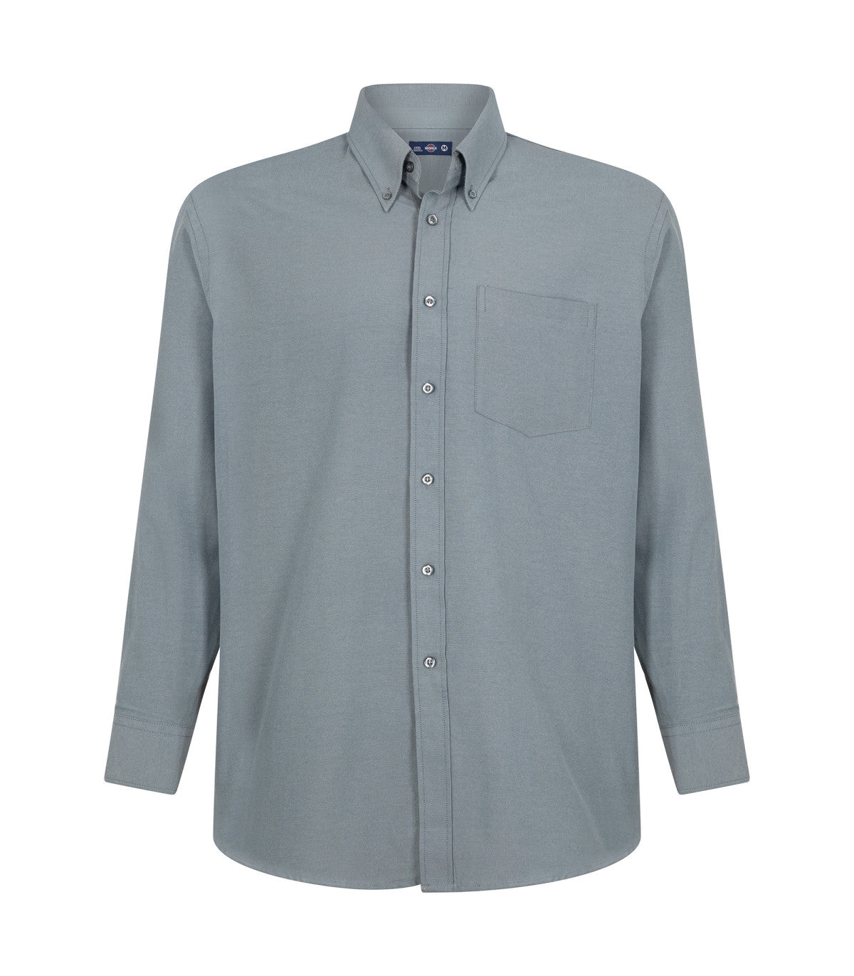 CAMISA OXFORD CON BOLSILLO MANGA LARGA HOMBRE