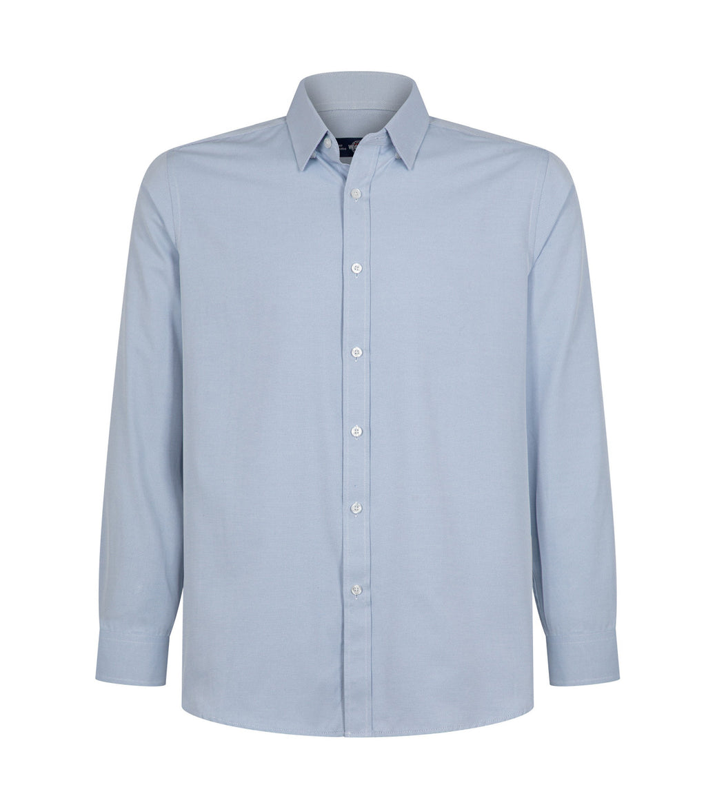 CAMISA OXFORD LIGHT MANGA LARGA HOMBRE