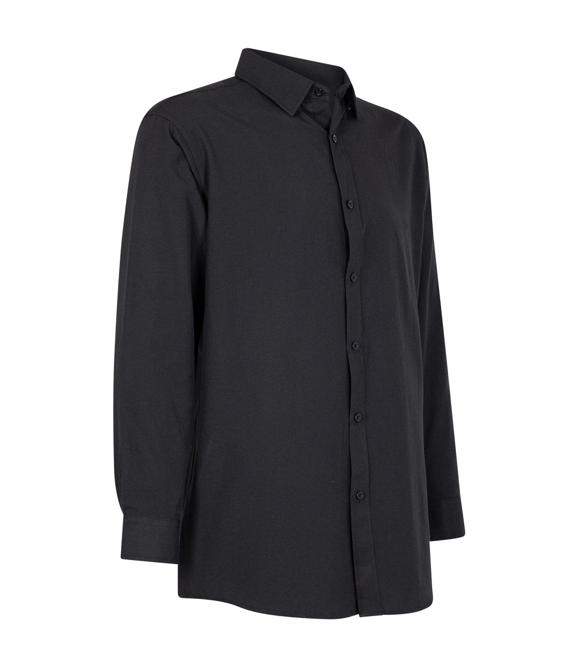 CAMISA OXFORD NEGRA HOMBRE