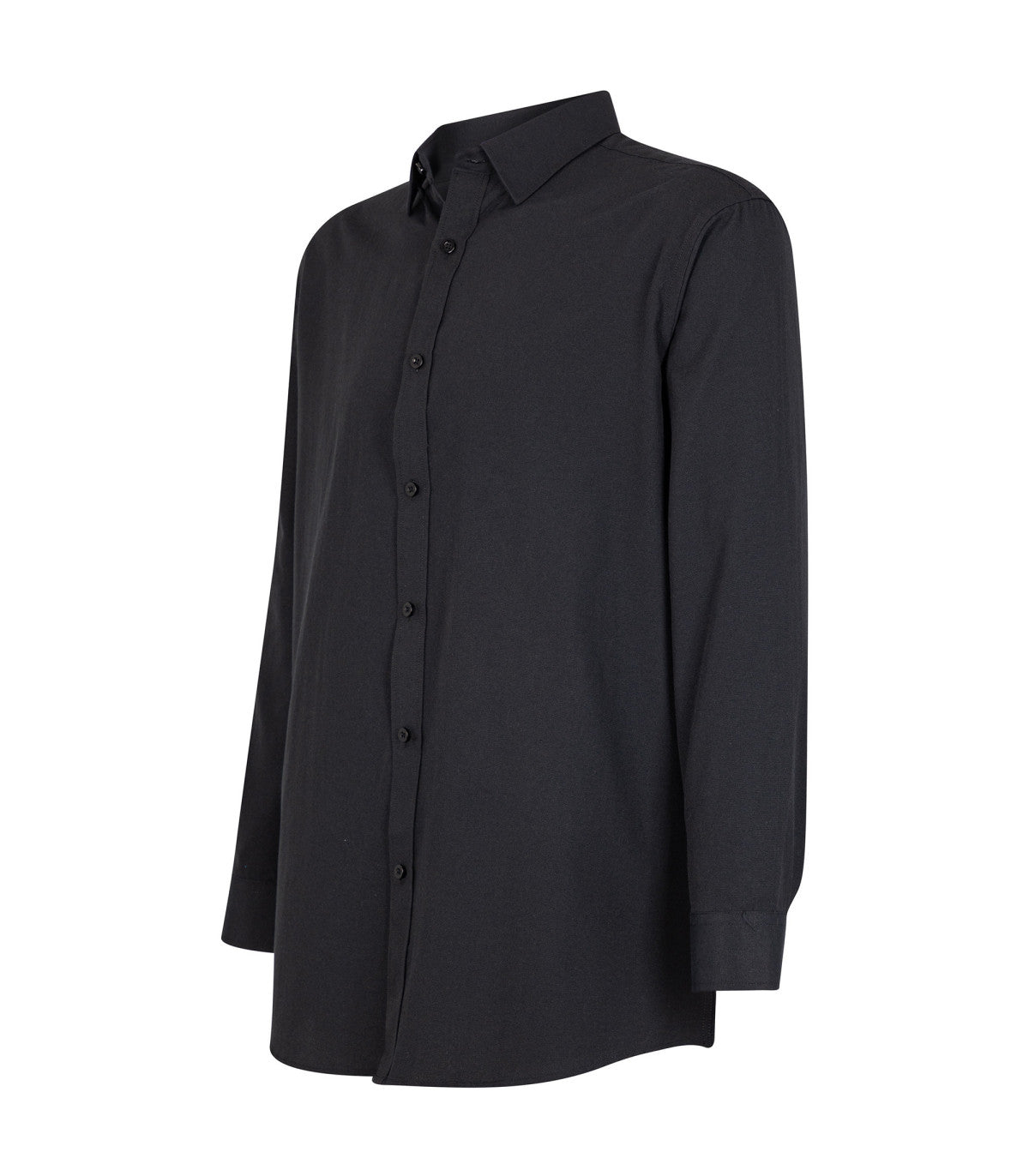 CAMISA OXFORD NEGRA HOMBRE