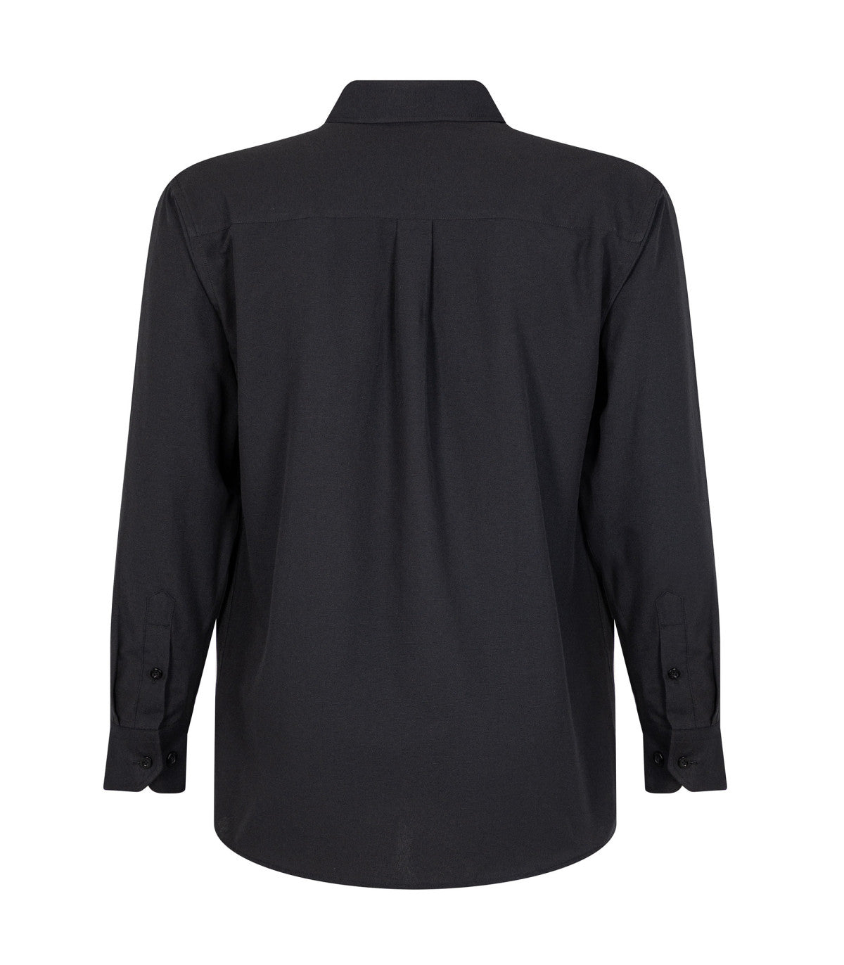 CAMISA OXFORD NEGRA HOMBRE