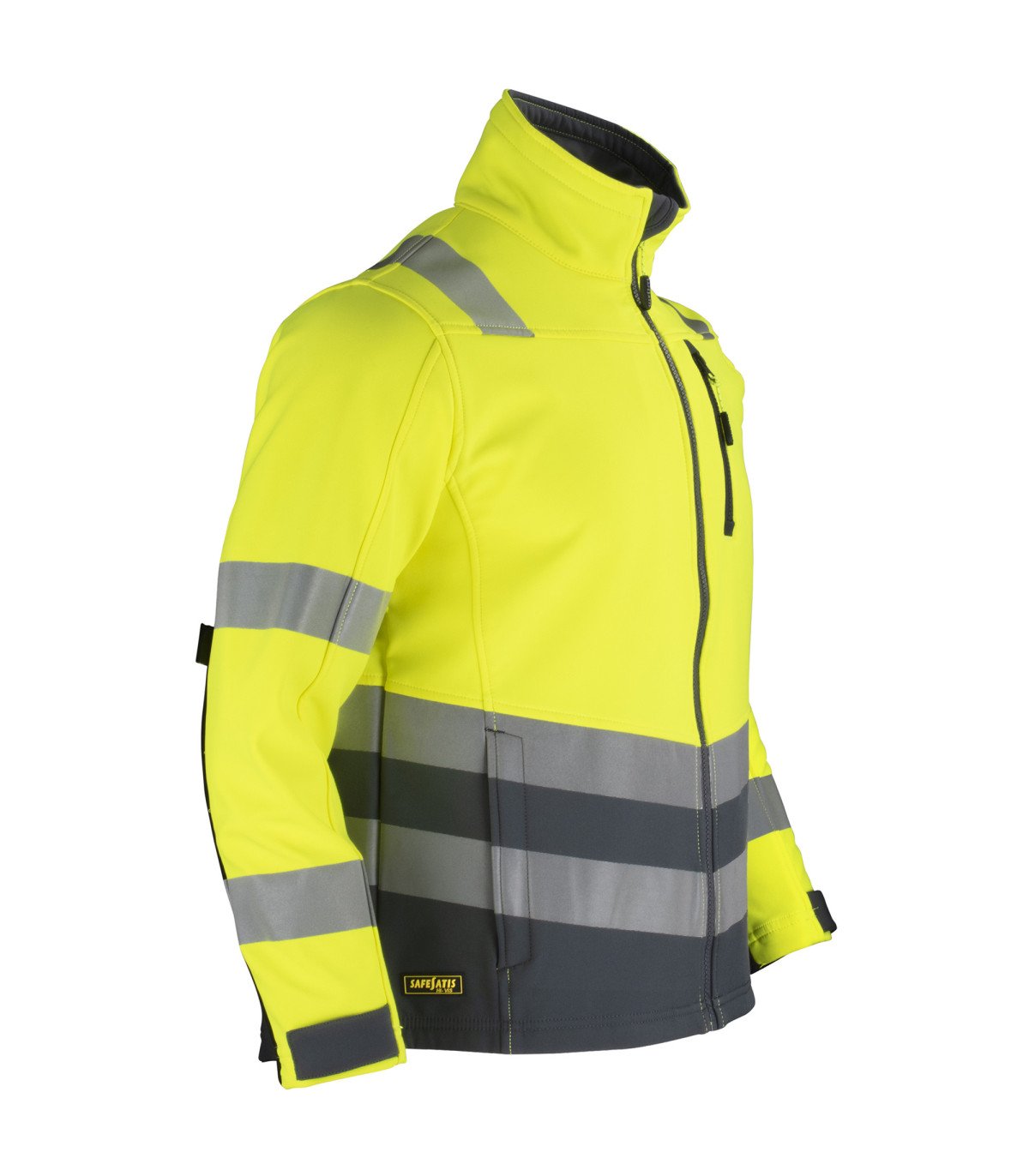 CHAQUETA SOFTSHELL HI-VIS CLASE 2 MANGA LARGA HOMBRER