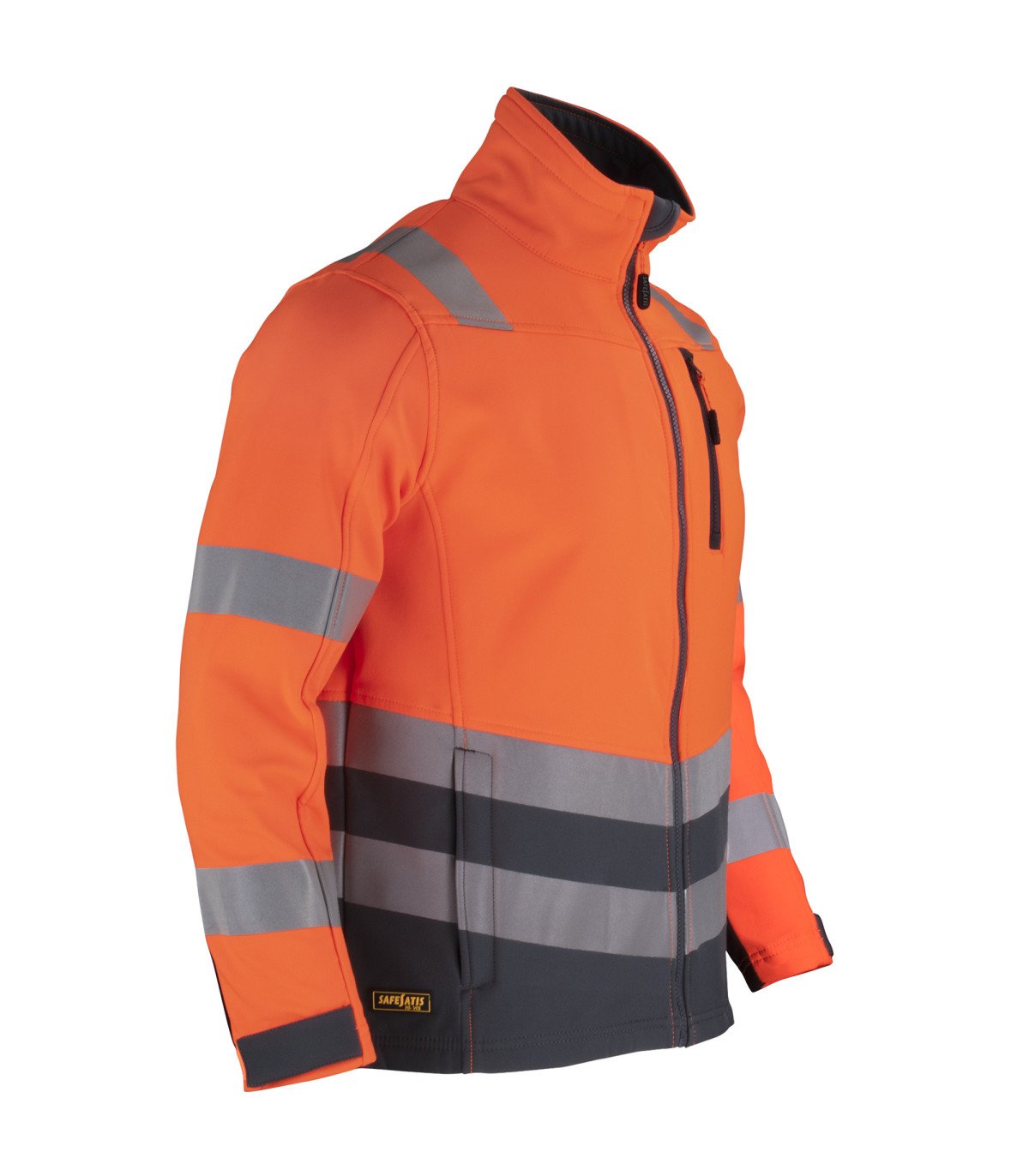 CHAQUETA SOFTSHELL HI-VIS CLASE 2 MANGA LARGA HOMBRER