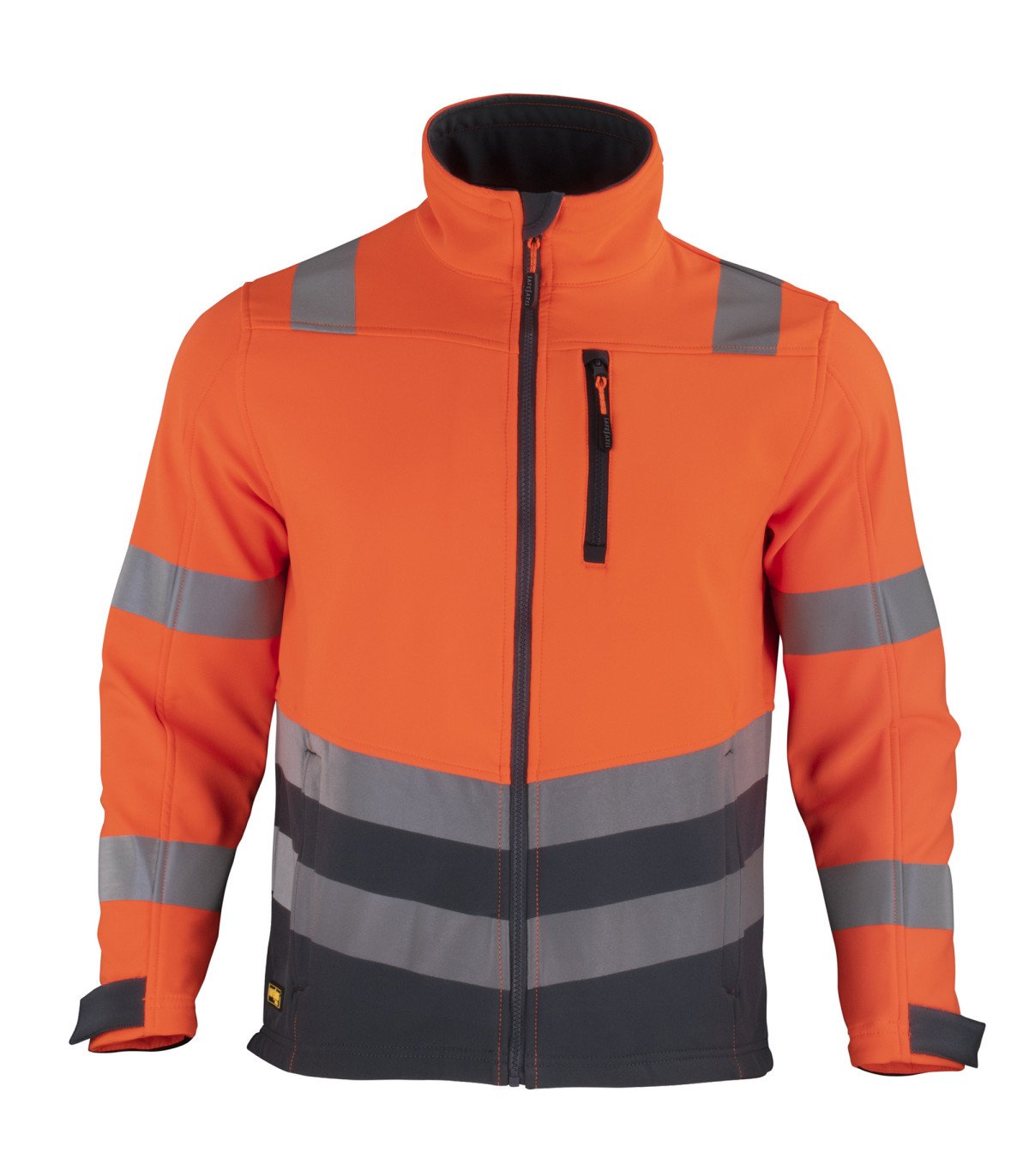 CHAQUETA SOFTSHELL HI-VIS CLASE 2 MANGA LARGA HOMBRER