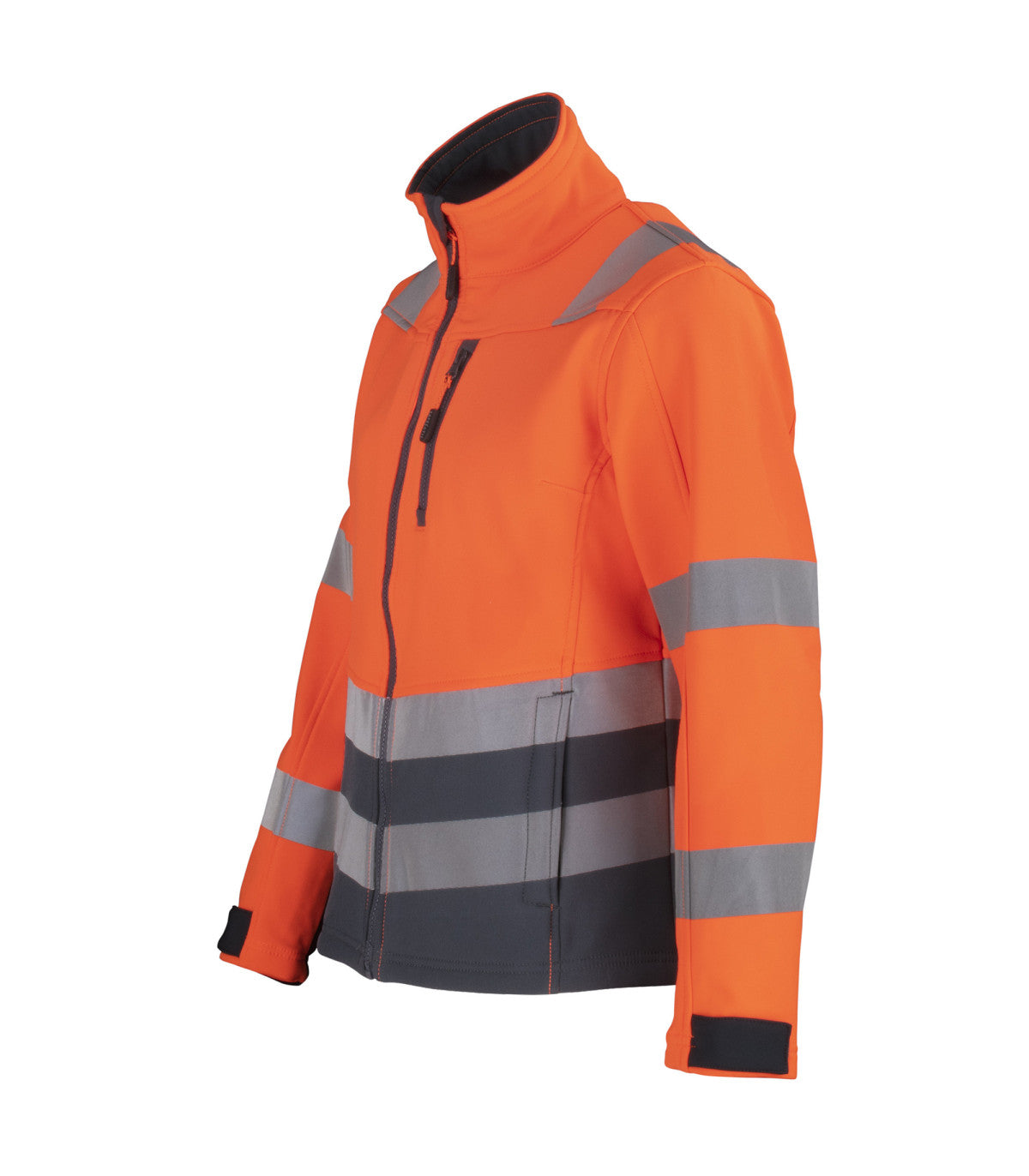 CHAQUETA SOFTSHELL HI-VIS CLASE 2 MANGA LARGA MUJER