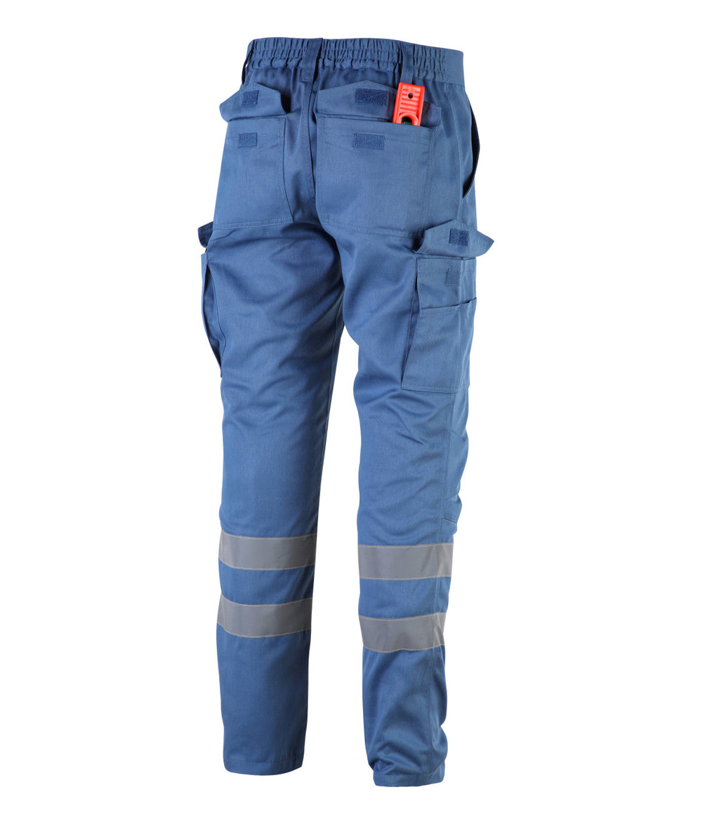 PANTALÓN CARGO GABARDINA CON CINTA HOMBRE