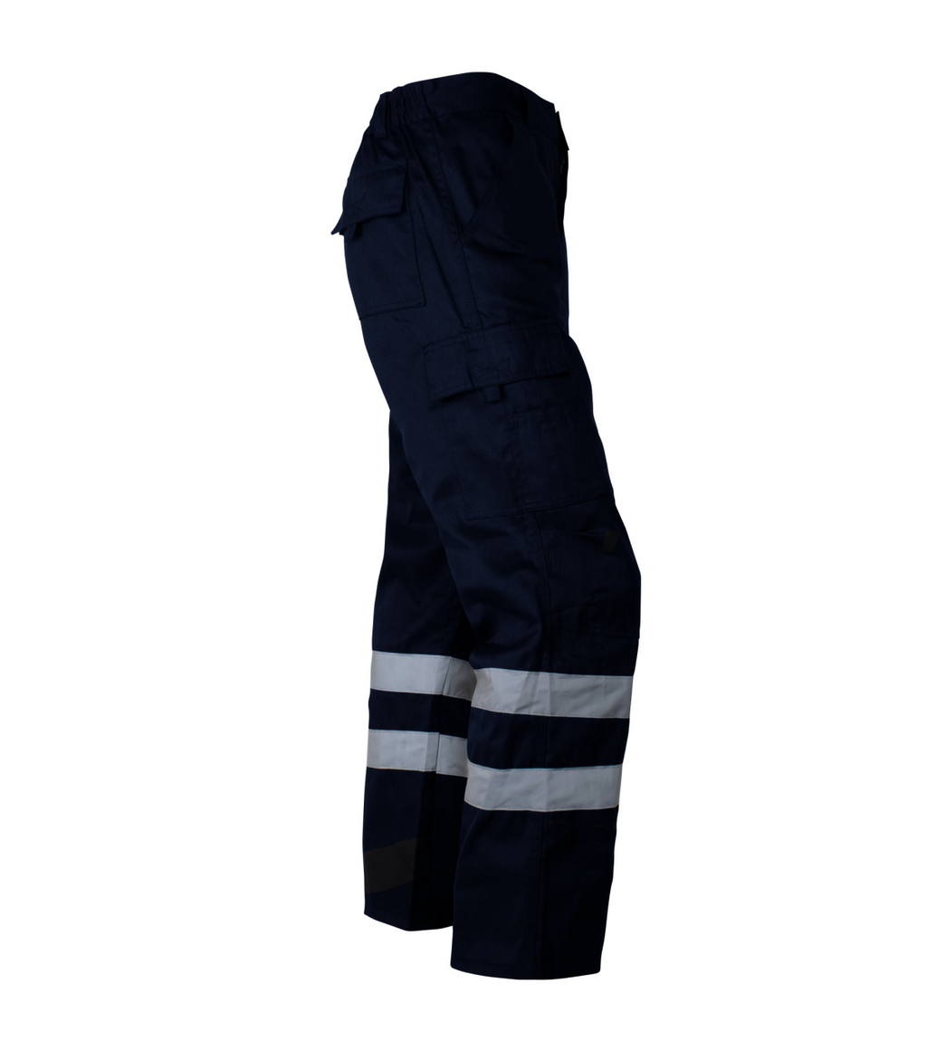 PANTALÓN CARGO GABARDINA CON CINTA HOMBRE