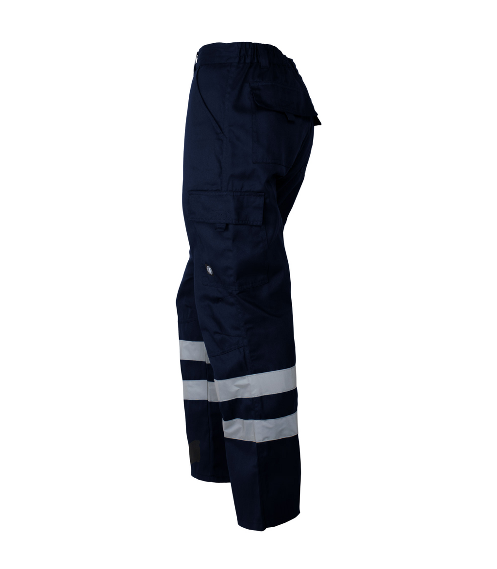 PANTALÓN CARGO GABARDINA CON CINTA HOMBRE