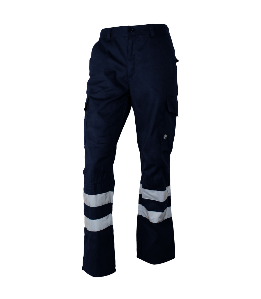 PANTALÓN CARGO GABARDINA CON CINTA HOMBRE