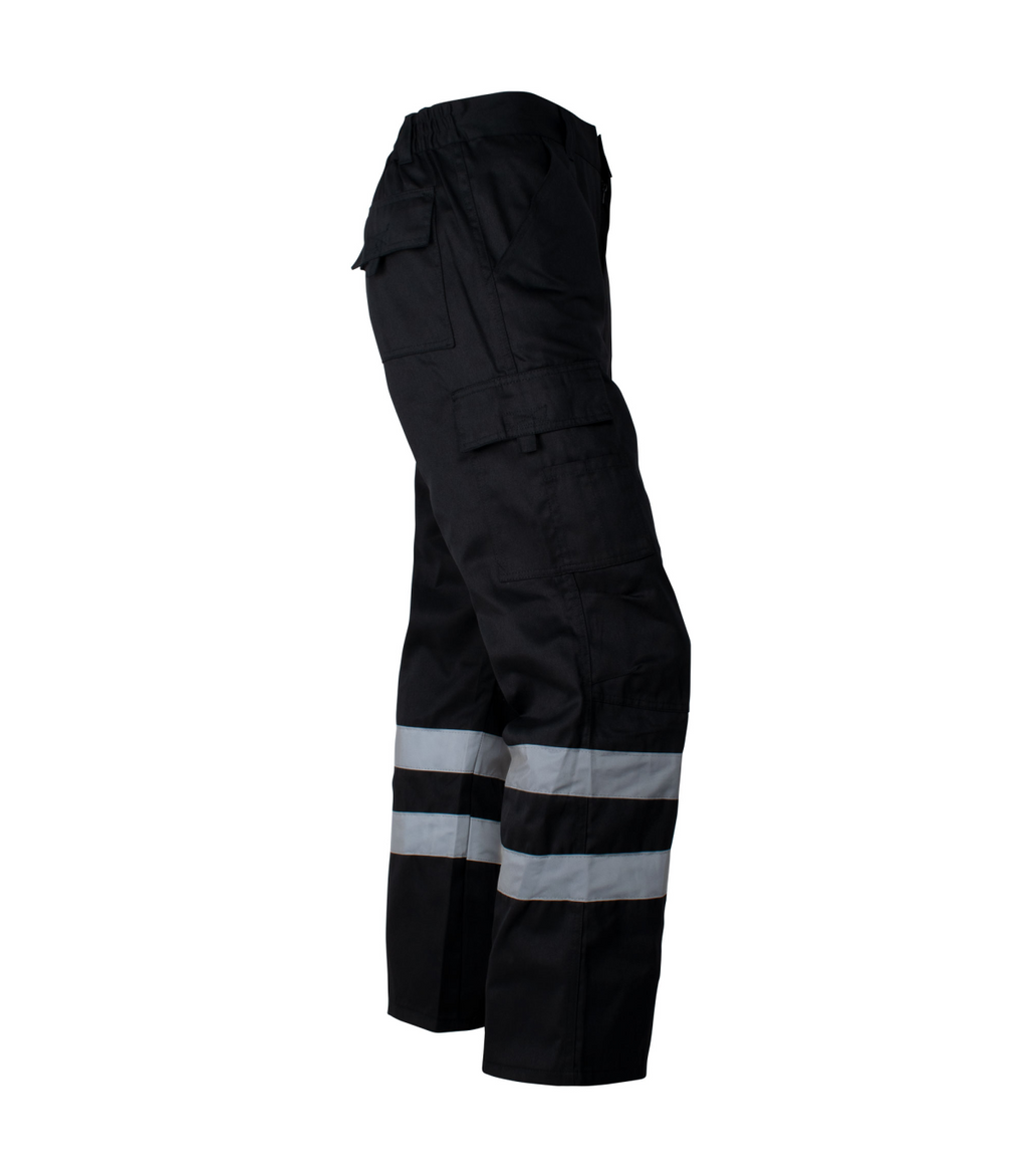 PANTALÓN CARGO GABARDINA CON CINTA HOMBRE