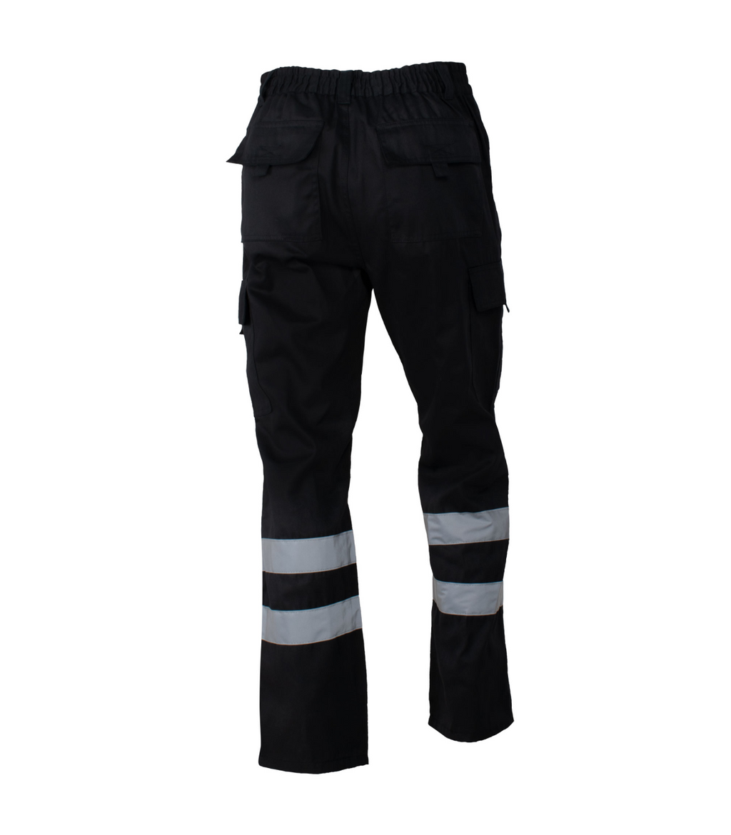 PANTALÓN CARGO GABARDINA CON CINTA HOMBRE