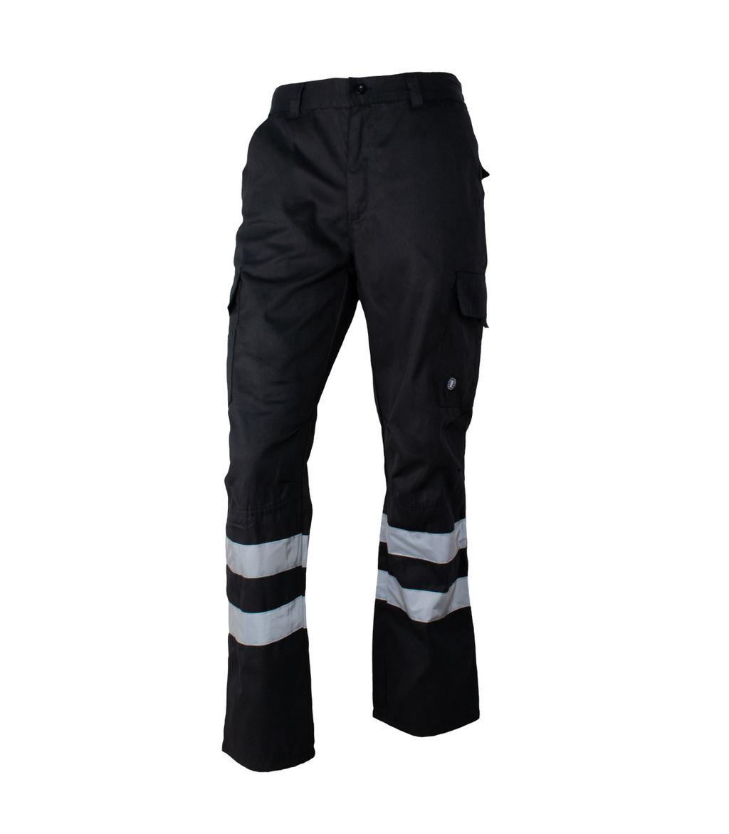PANTALÓN CARGO GABARDINA CON CINTA HOMBRE