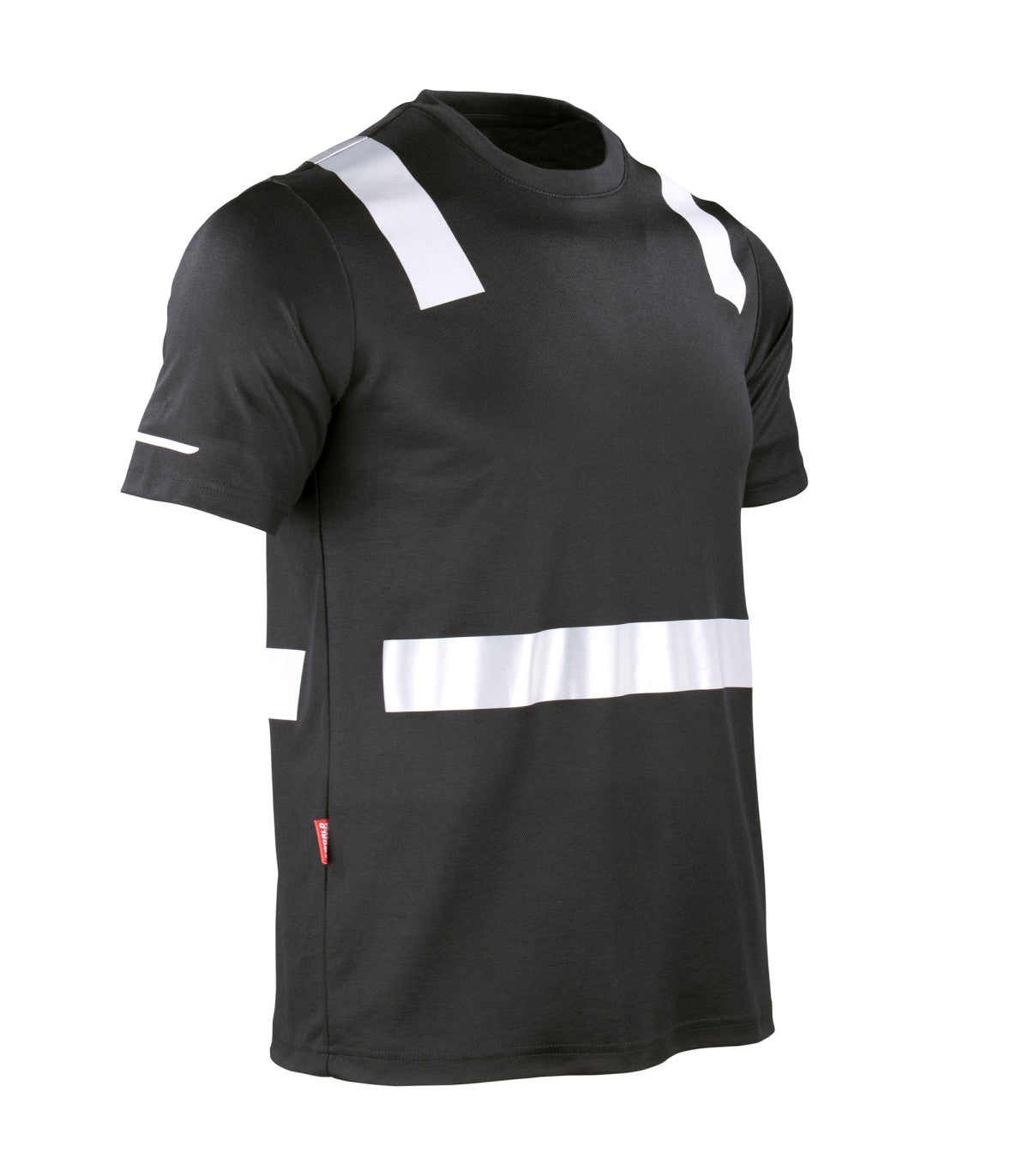 POLERA HIBRIDA CON CINTA REFLECTIVA MANGA CORTA HOMBRE