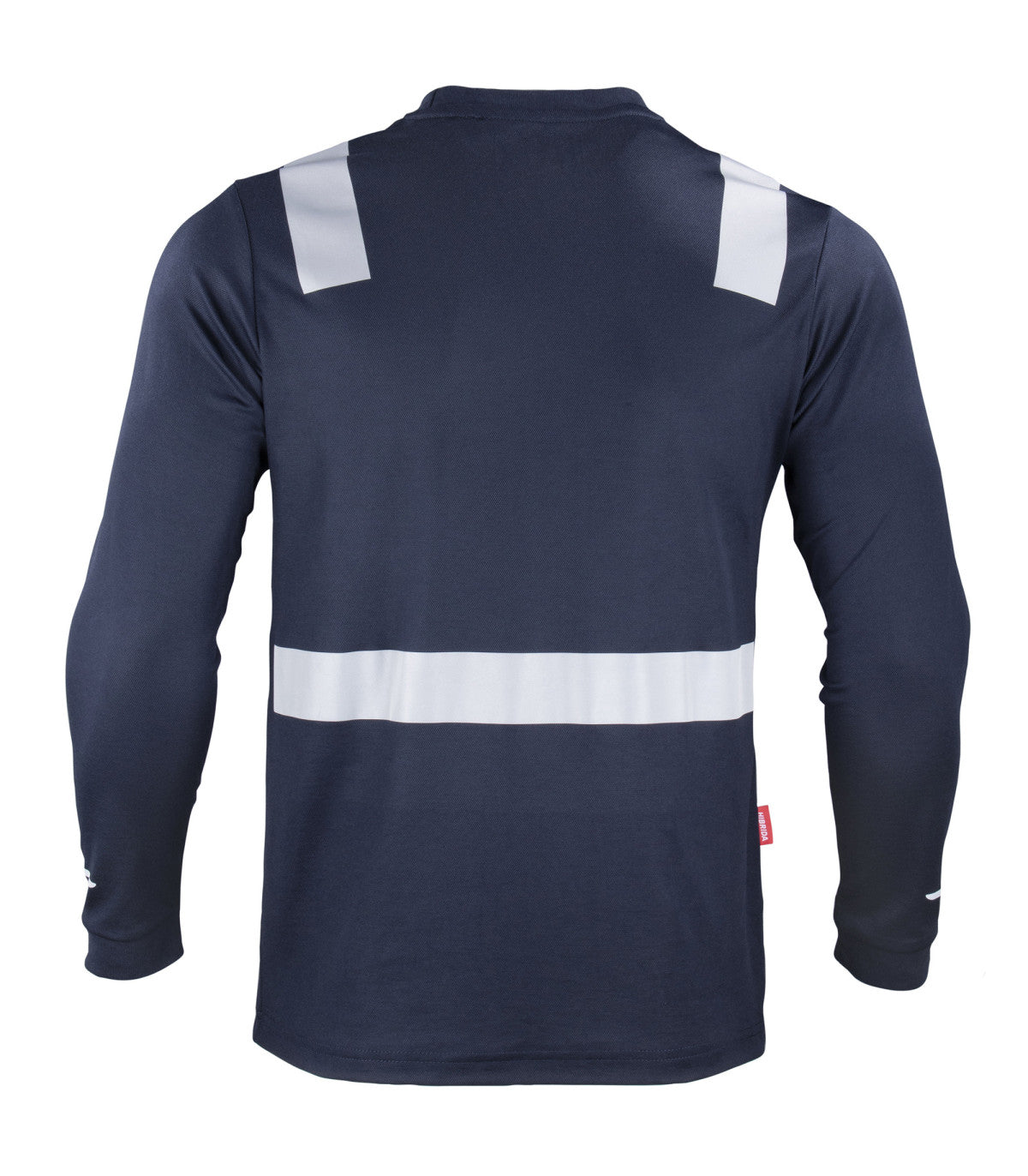 POLERA HIBRIDA CON CINTA REFLECTIVA MANGA LARGA HOMBRE