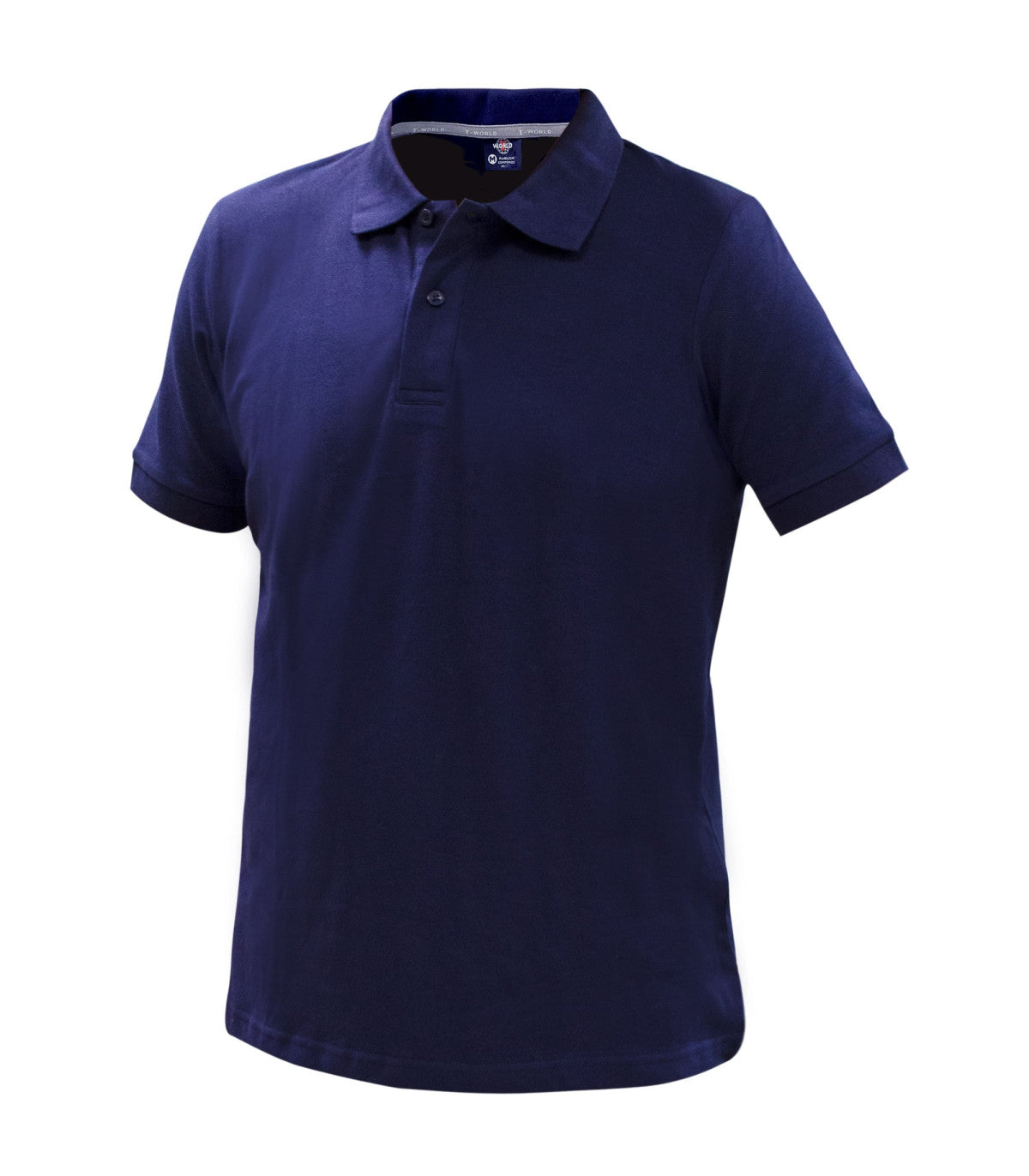 POLERA PIQUÉ SPANDEX HOMBRE MANGA CORTA
