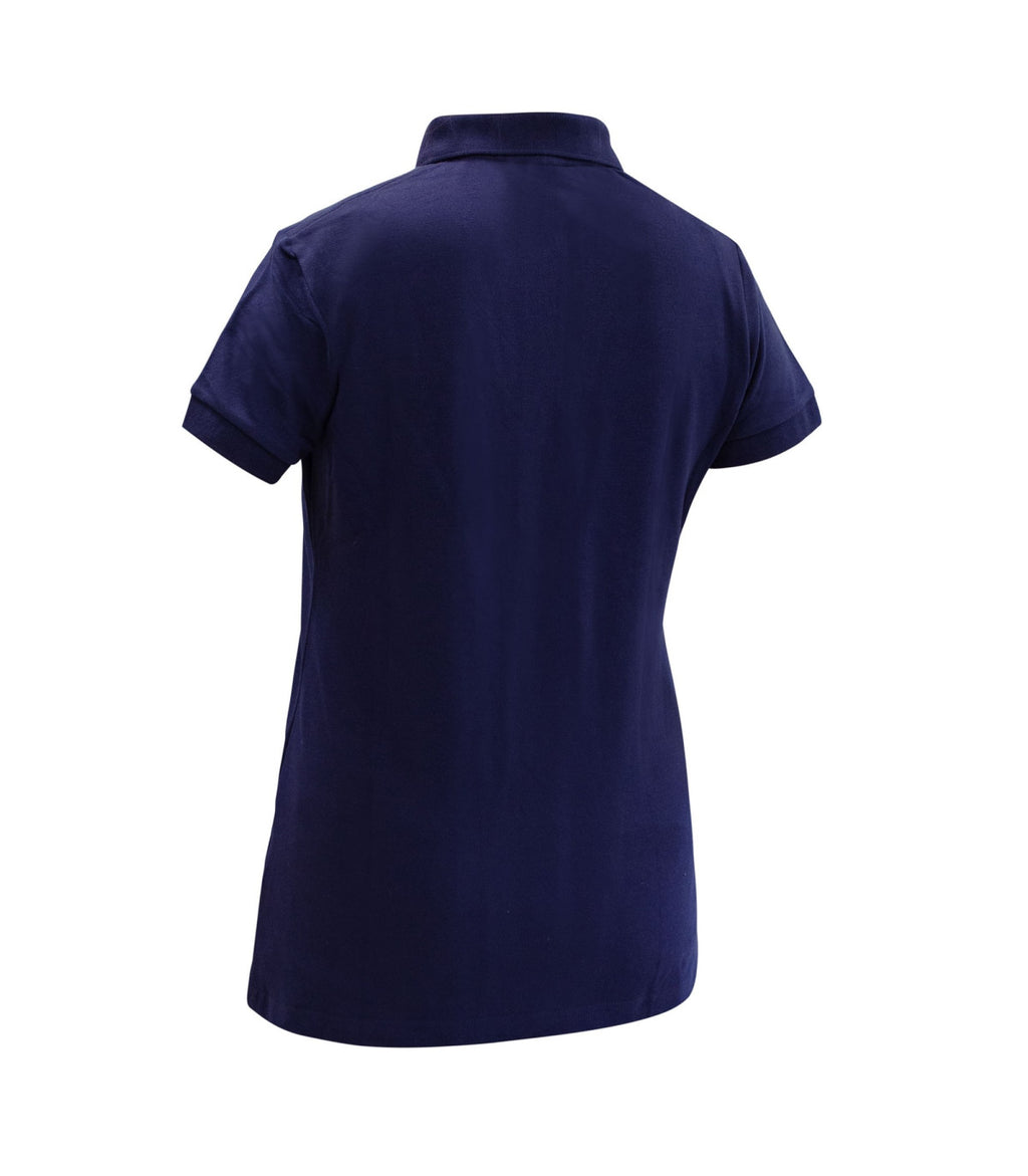 POLERA PIQUÉ SPANDEX MUJER MANGA CORTA