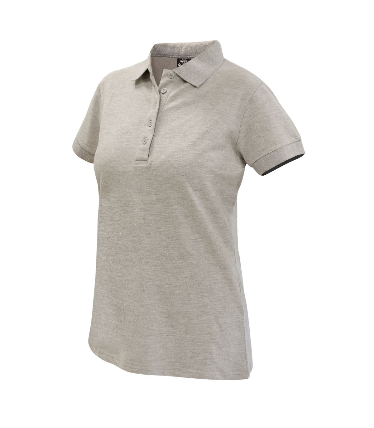 POLERA PIQUÉ SPANDEX MUJER MANGA CORTA