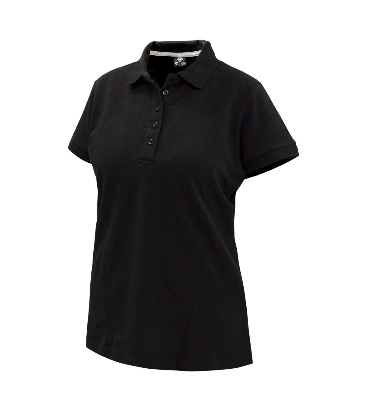 POLERA PIQUÉ SPANDEX MUJER MANGA CORTA