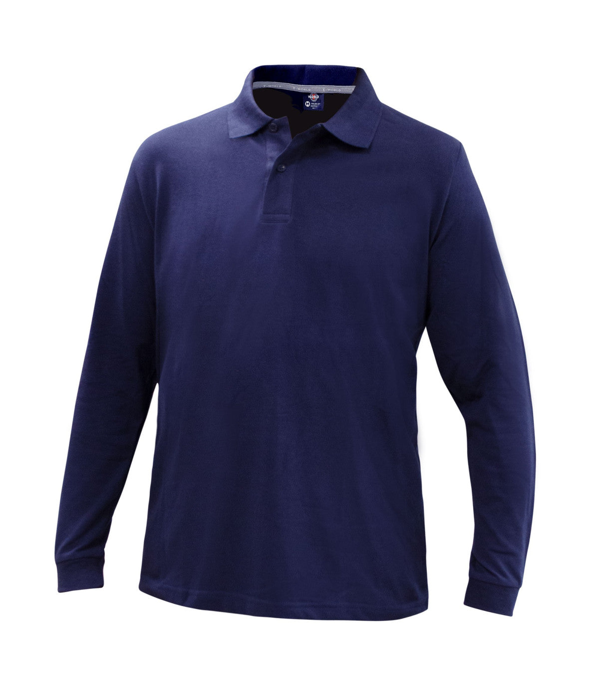 POLERA PIQUÉ SPANDEX HOMBRE MANGA LARGA
