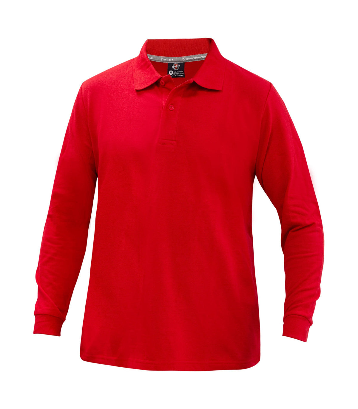 POLERA PIQUÉ SPANDEX HOMBRE MANGA LARGA