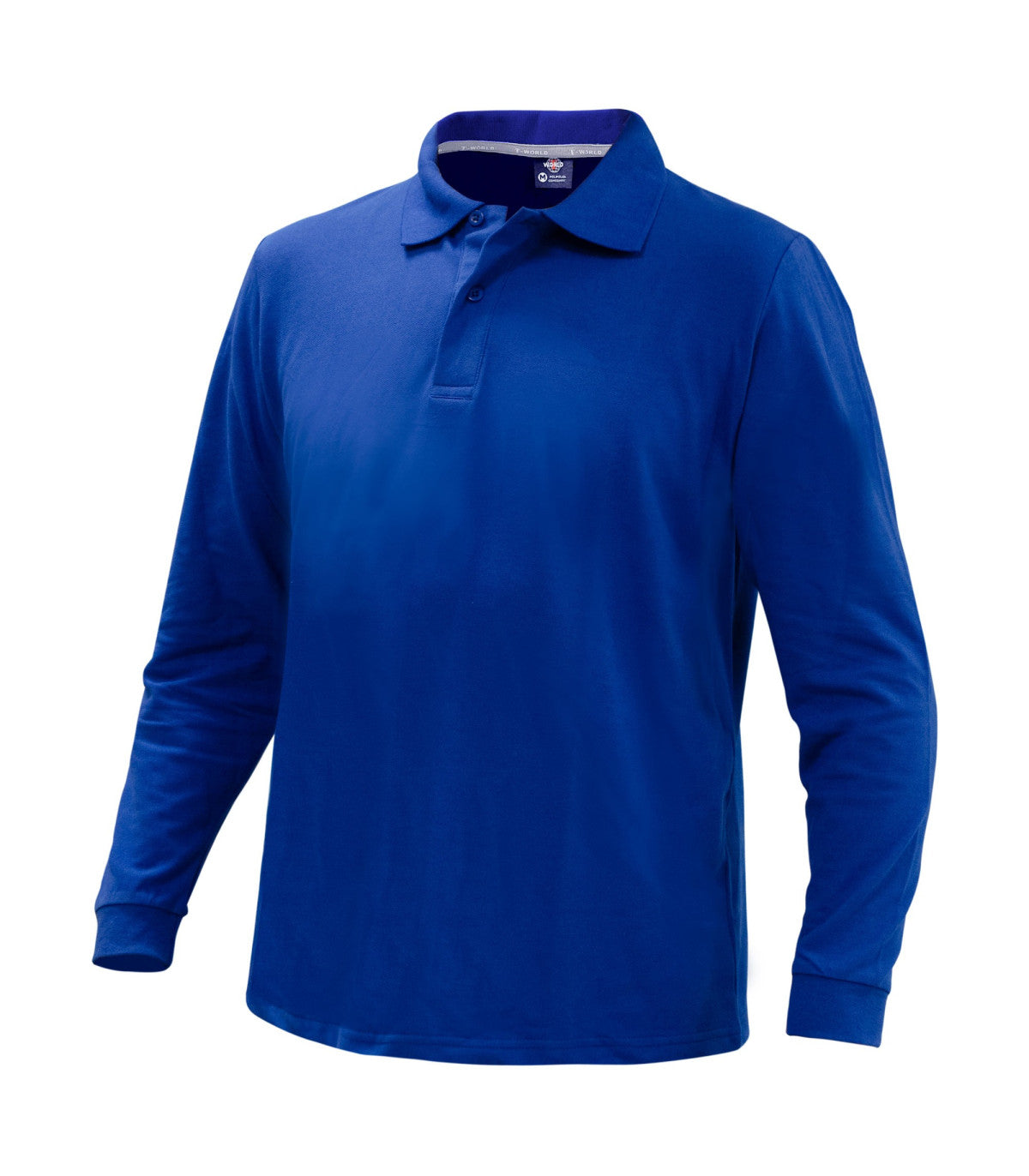 POLERA PIQUÉ SPANDEX HOMBRE MANGA LARGA