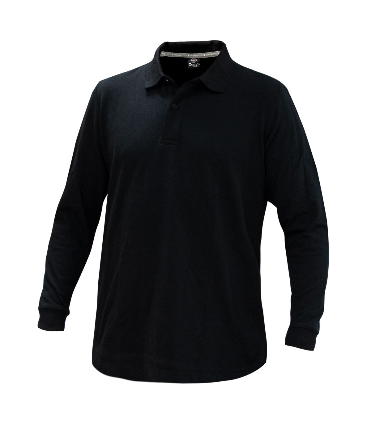POLERA PIQUÉ SPANDEX HOMBRE MANGA LARGA