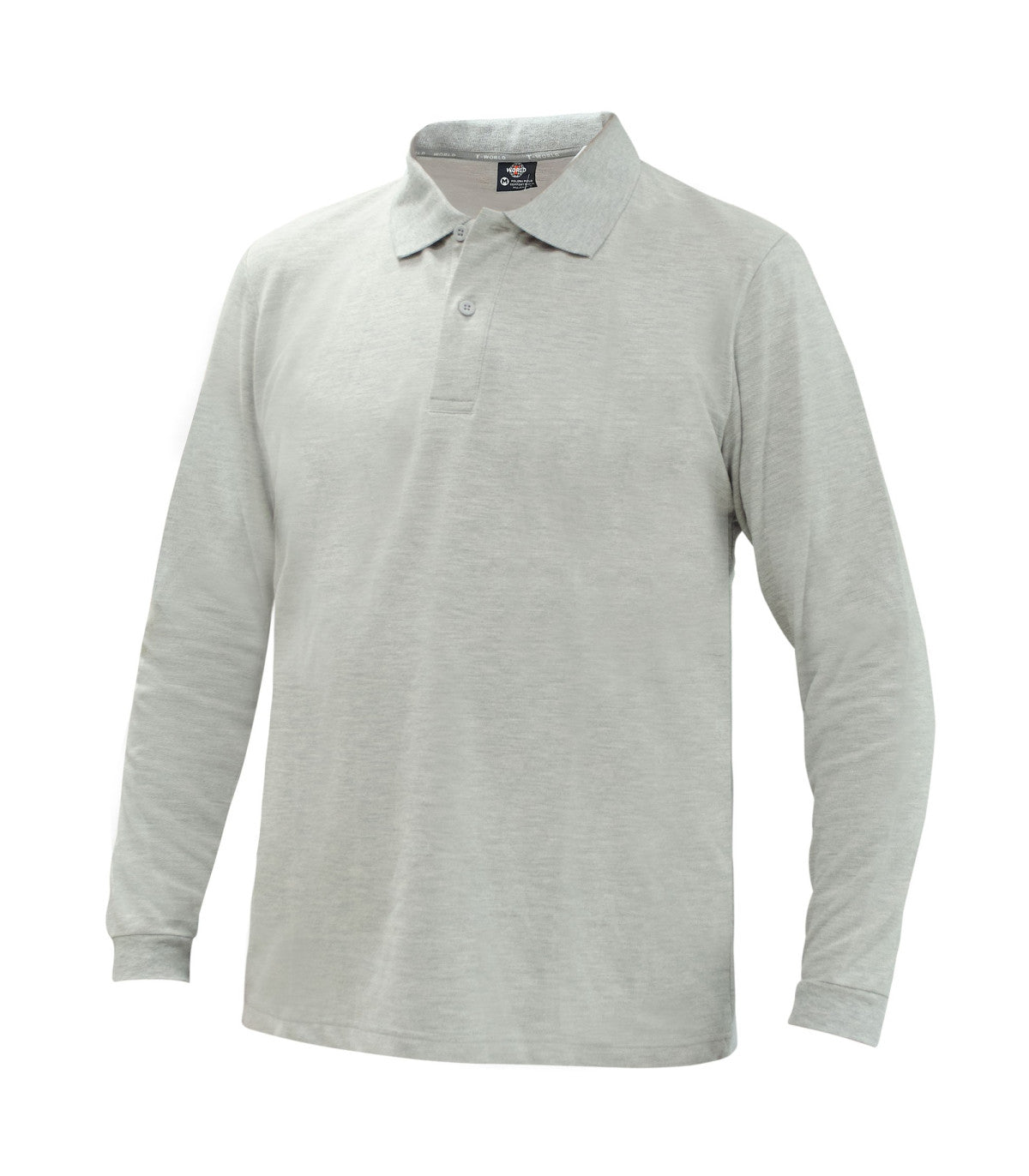 POLERA PIQUÉ SPANDEX HOMBRE MANGA LARGA