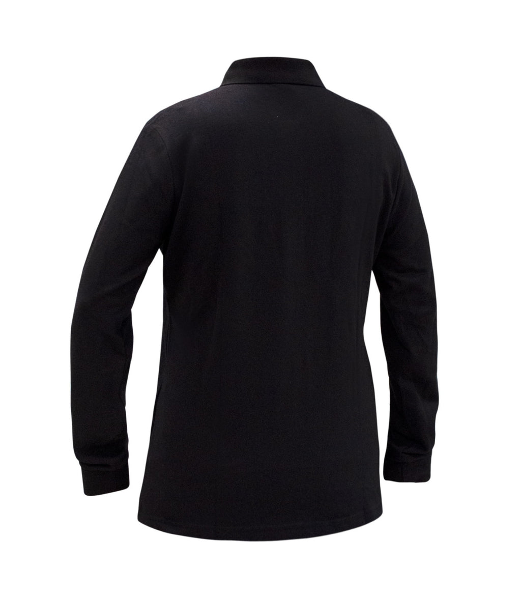 POLERA PIQUÉ SPANDEX MUJER MANGA LARGA