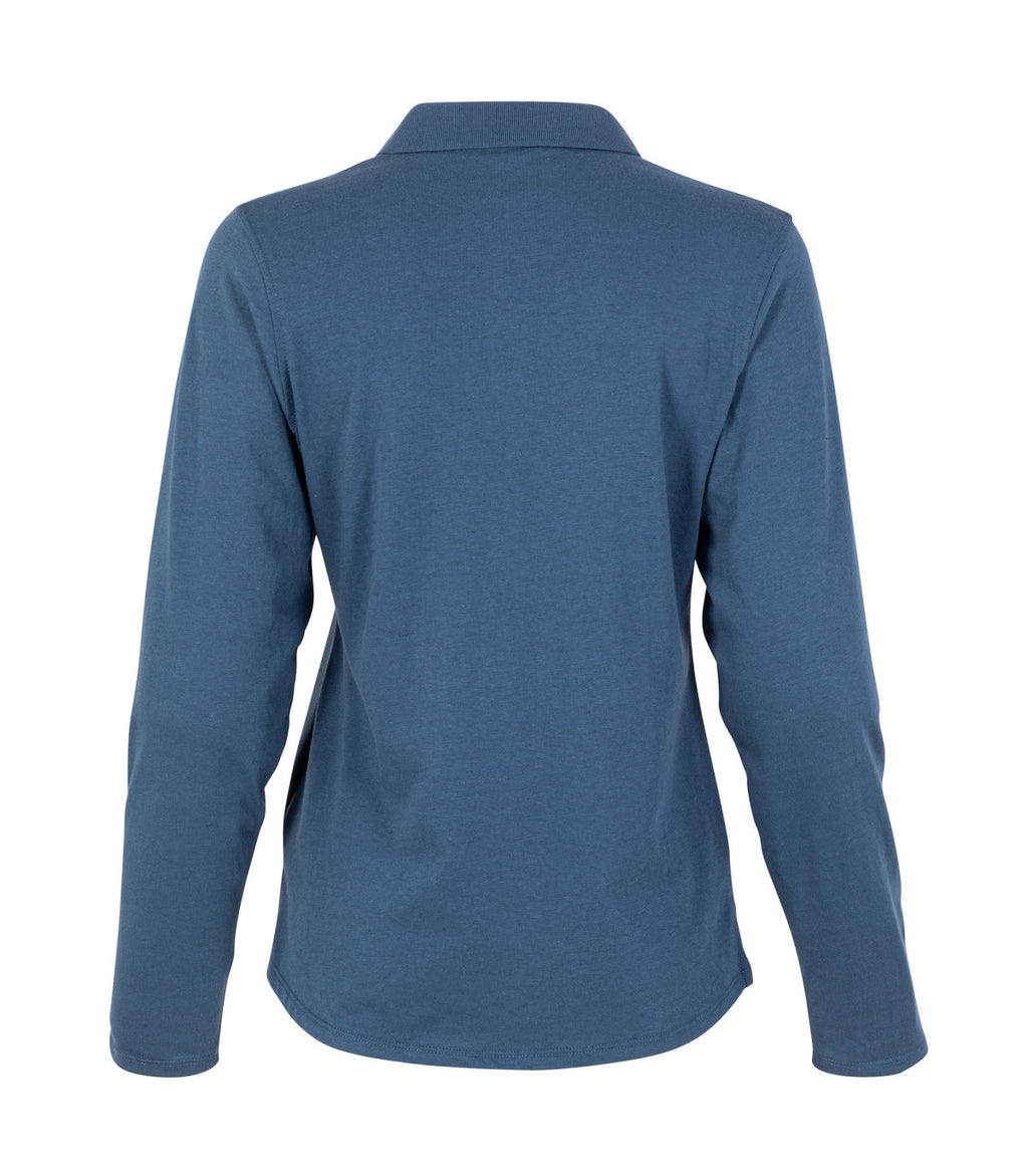 POLERA POLO DRYFRESH SMOOTH MANGA LARGA MUJER
