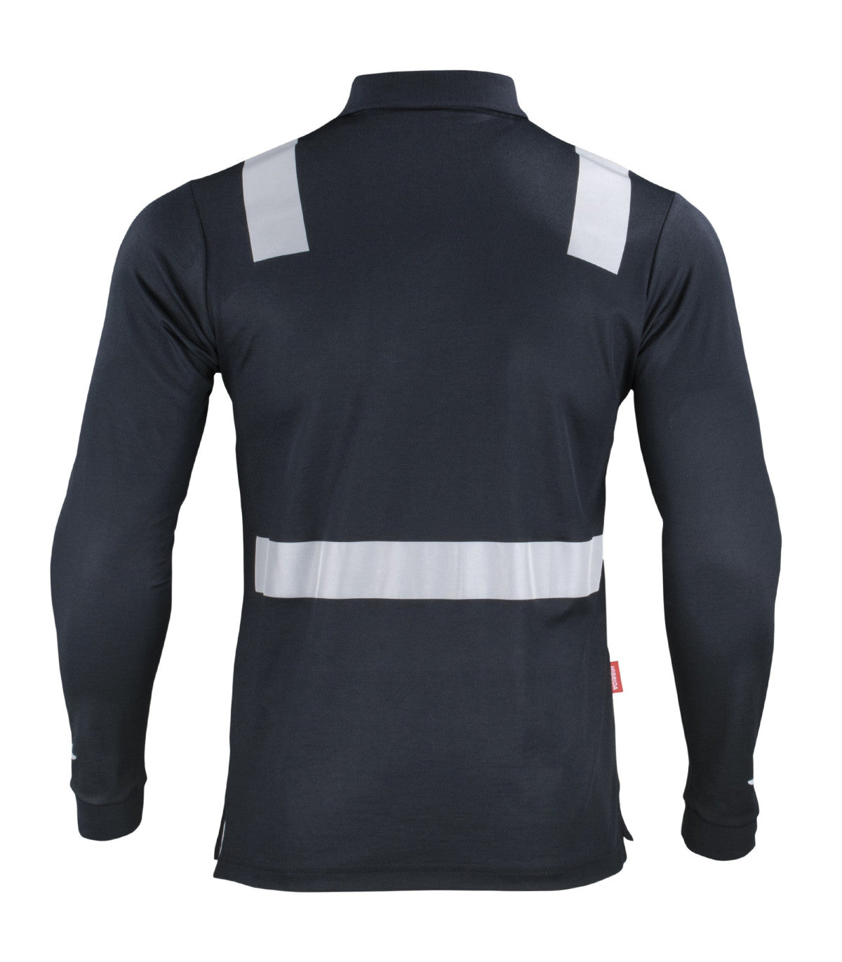POLERA POLO HIBRIDA CINTA REFLECTIVA MANGA LARGA