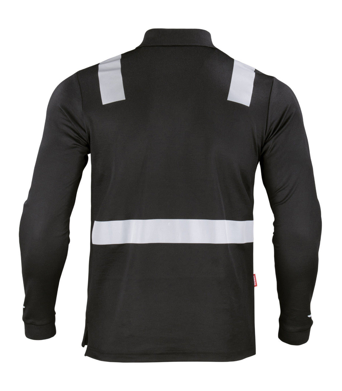 POLERA POLO HIBRIDA CINTA REFLECTIVA MANGA LARGA