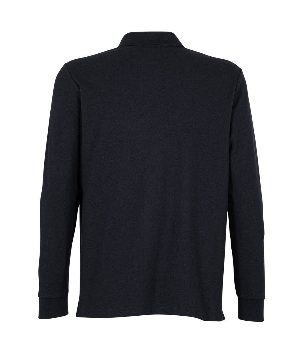 POLERA POLO MANGA LARGA HOMBRE 80-20