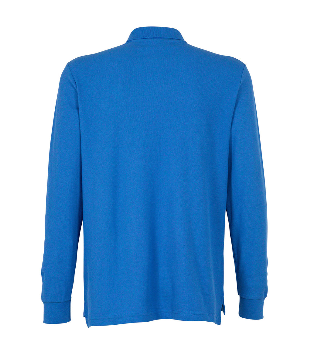 POLERA POLO MANGA LARGA HOMBRE 80-20