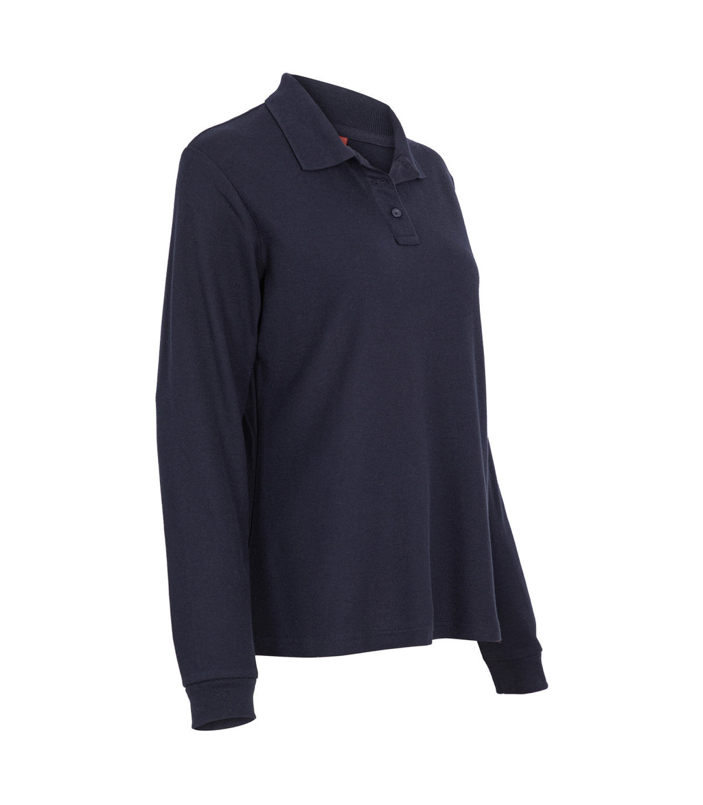 POLERA POLO MANGA LARGA MUJER 60-40